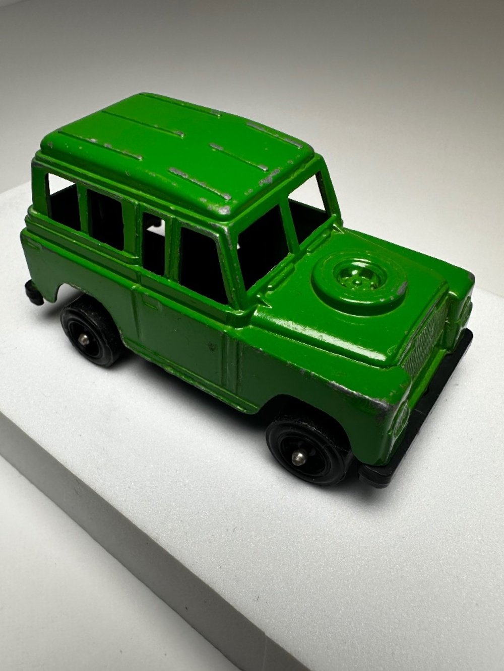 Vintage Tootsietoy Land Rover Green Diecast Toy Made in USA